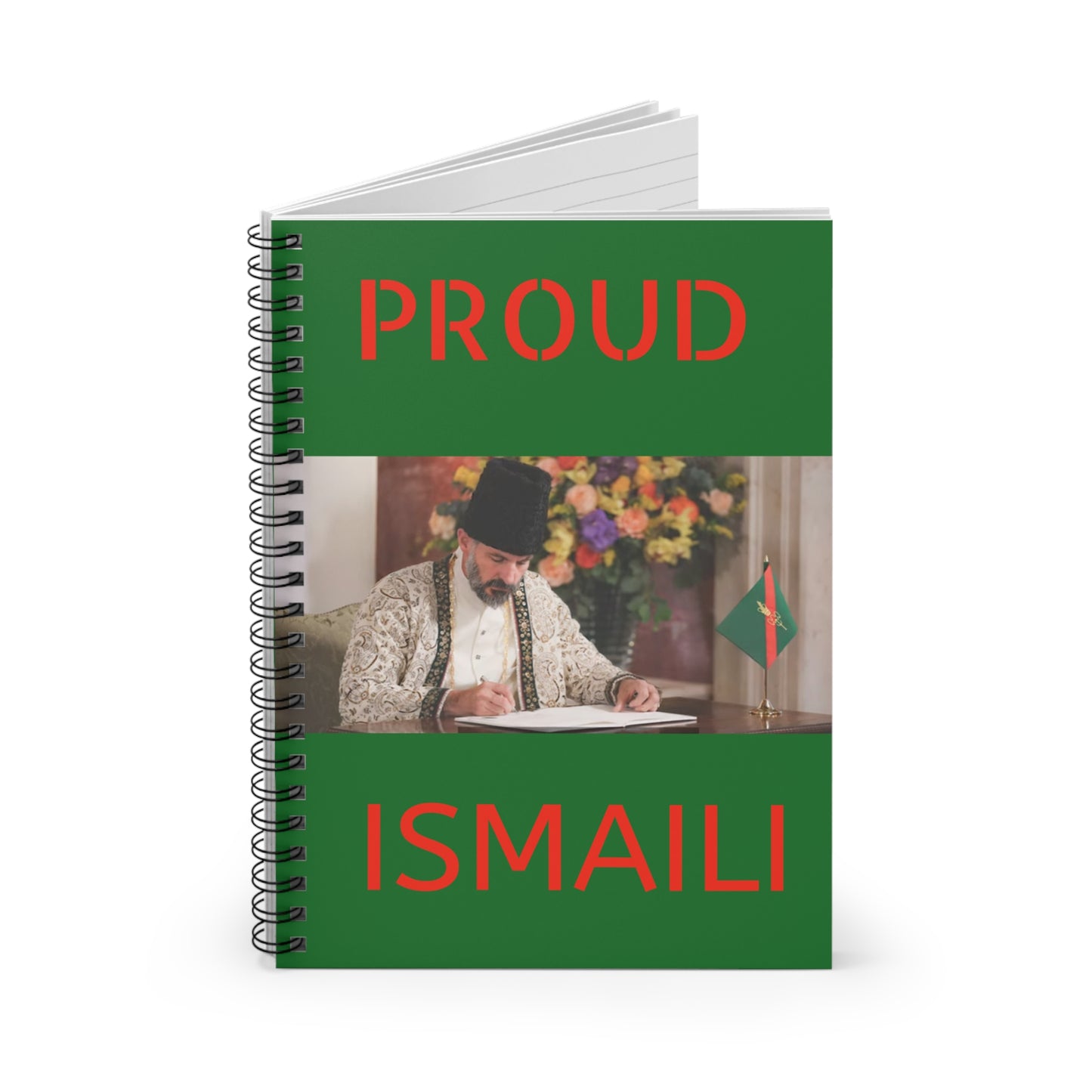 Ismaili Spiral Notebook - Ruled Line